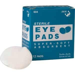 ZEE Medical Eye Pads 12/box