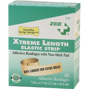 ZEE Medical Xtreme Length Elastic Strip 40BX Bandages