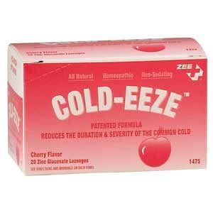 ZEE Medical Cold-Eeze Cherry 20/BOX