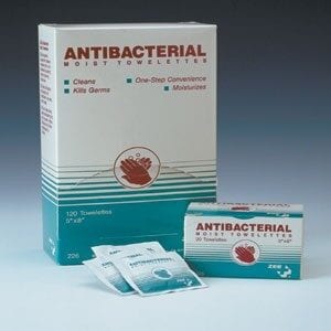 Anti-Bacterial Moist Towelettes